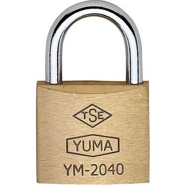 Yuma pirinç asma kilit 40 mm