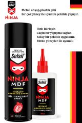 Selsil ninja mdf hızlı yapıştırıcı 200 ml + 50 gr