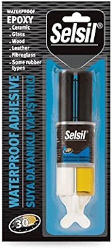 Suya Dayanıklı Epoksi Şeffaf Yapıştırıcı 28 Gr