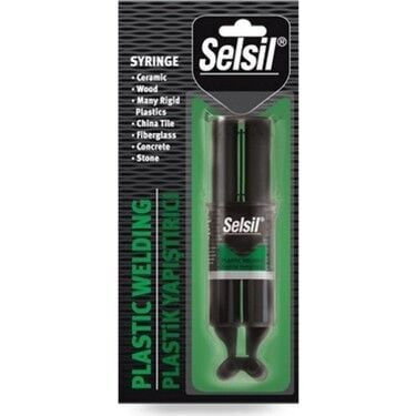Selsil enjektör tip plastik epoksi yapıştırıcı 28 Gr