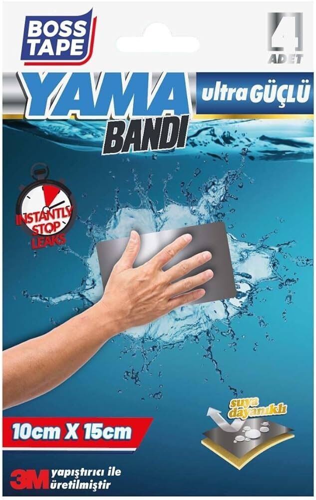 Boss suya dayanıklı yama bandı