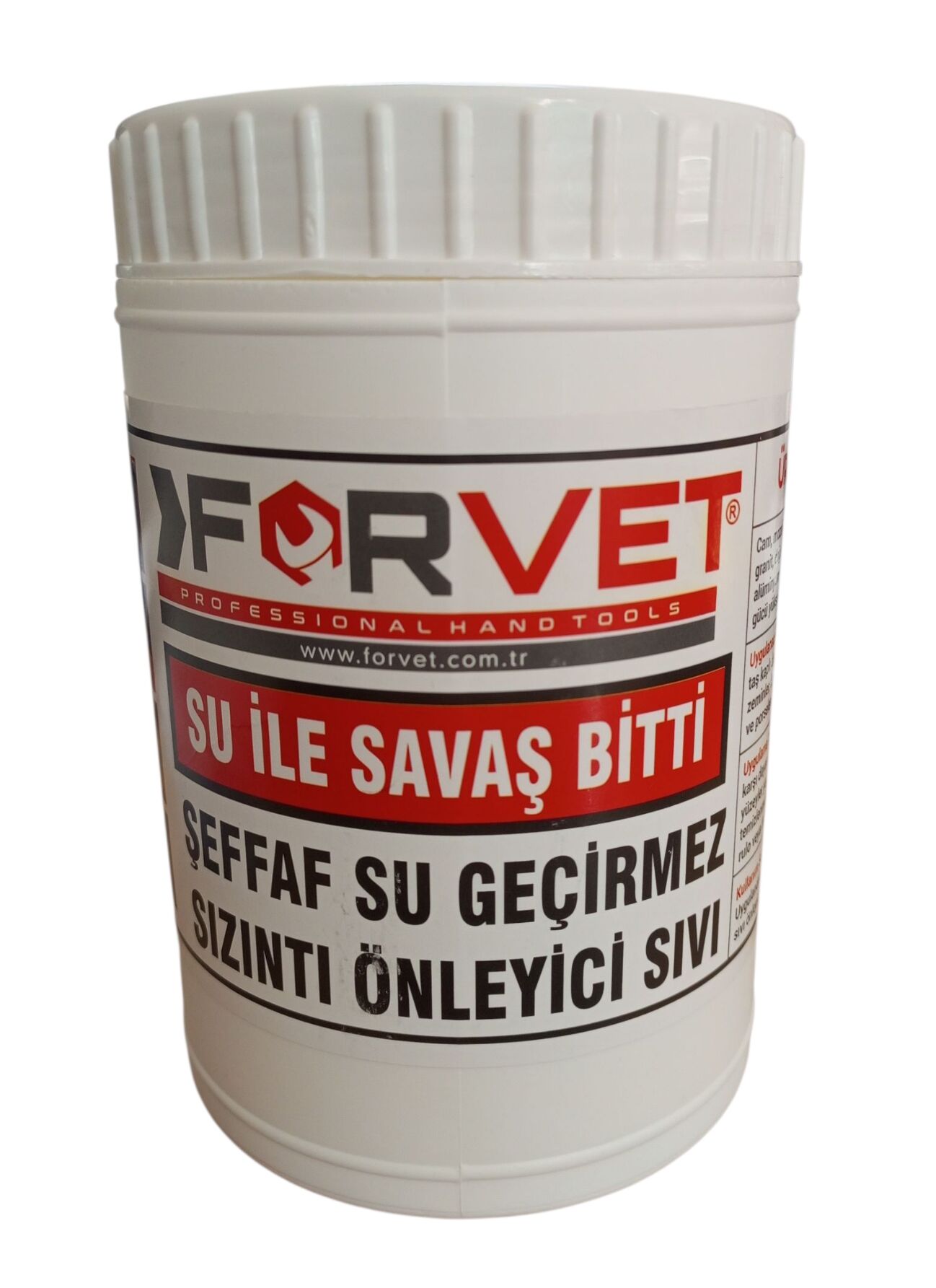 su sızıntısı önleyici şeffaf sıvı